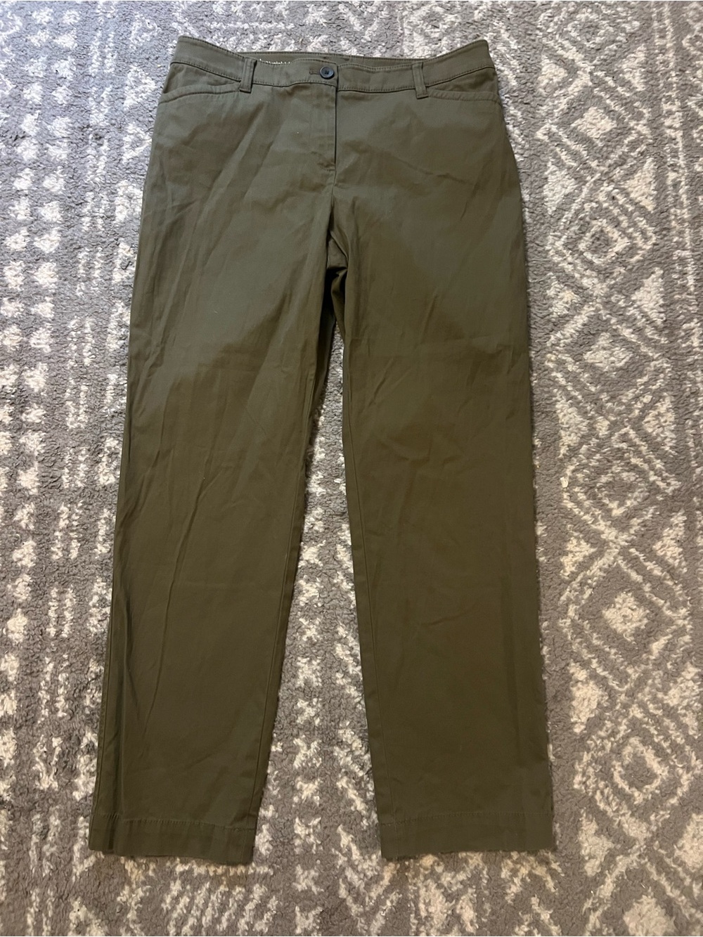 Talbots Olive Green Chino Pants
